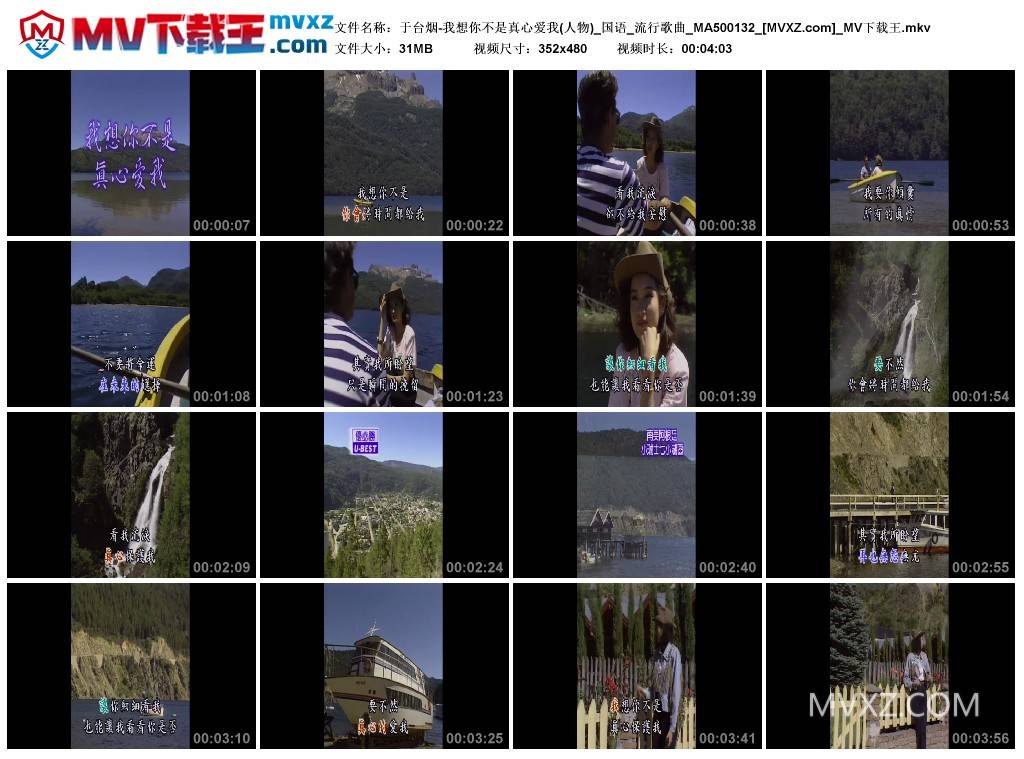 于台烟-我想你不是真心爱我(人物)_国语_流行歌曲_MA500132